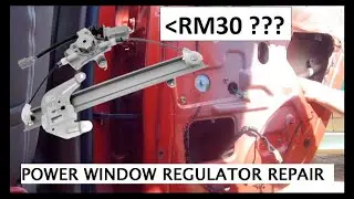 How to Fix Broken Power Window Regulator for less than $10
