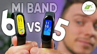 XIAOMI Mi BAND 6 le NOVITA' e come VA (+ confronto con Mi Band 5)