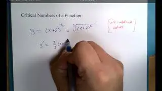 Critical Numbers 3