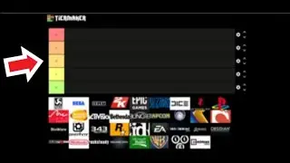 Video Game Companies Ranked Tierlist!