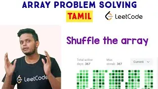 Shuffle the Array | Leetcode | Arrays coding question | programming in tamil | coding in tamil