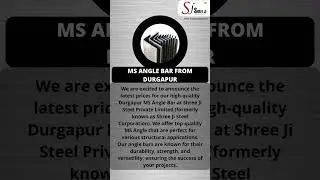 Price List for MS Angle Bar from Durgapur.