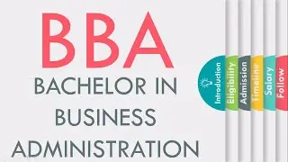 BBA - Requirement + Admission process + Career + Salary