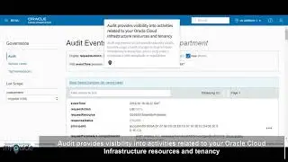 How to Audit in Oracle Cloud