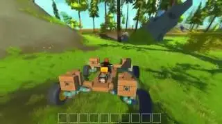 Scrap mechanic - Гайд - Как сделать независимую подвеску