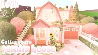 Bloxburg: Cottagecore family house | House Build | 164k
