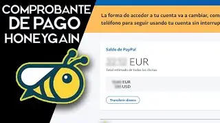 HONEYGAIN GANAR DINERO SIN HACER NADA | COMPROBANTE DE PAGO