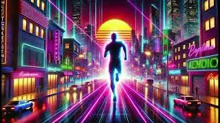 Live in Motion ( vocal synthwave music )