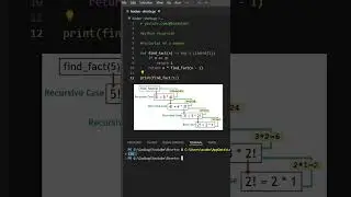 Master Recursion in Python with This Simple Factorial Example | Python Tips 