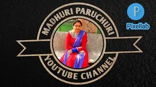 How To Create Logo For Your YouTube Channel In Telugu | Logo In Pixellab