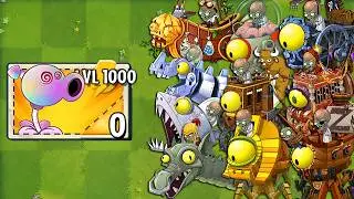 Every Random Plants LEVEL 1000 Power-Up vs ALL Final Bosses Fight! - PvZ 2 Mod Final Bosses