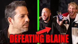 Logan & Mike DEFEAT David Blaine ($100 Bill Magic Trick)