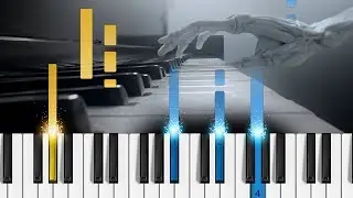 Westworld - Main Theme - Easy Piano Tutorial