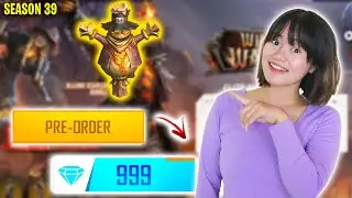 Free Fire New Elite Pass Season 39 Pre Order | Garena Free Fire | Sooneeta