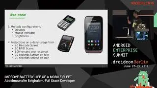 IMPROVE BATTERY LIFE OF A MOBILE FLEET