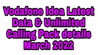 Vodafone Idea Latest Talk Time plans for 28 days, 56days, 84days | Vodafone Recharge  unlimited call
