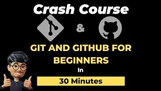 Git & GitHub Tutorial For Beginners - Crash Course