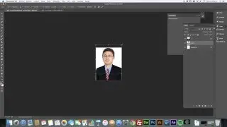 Colocar un traje a tu foto carnet con photoshop