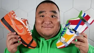 ASMR Shoe Collection 44 (CRAZY Dunks)
