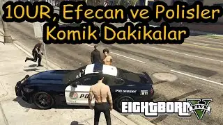 EightbornV 10UR Gets Caught by the Cops!! - 10UR, Efecan and Cops Funny Moments! EightbornV Akagreen