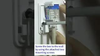 How to install keystone surface mount box? 