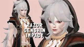 The Sims 4 | RAZOR GENSHIN IMPACT | + CC Links | Create A Sims