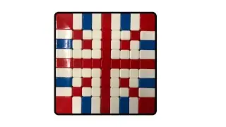 How to Make Flag of England 🏴󠁧󠁢󠁥󠁮󠁧󠁿 & United Kingdom 🇬🇧 on Rubik's Cube