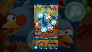 Angry birds pop bubble shooter level 203 3 STARS NO BOOSTER