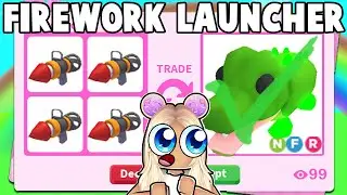 FIREWORK LAUNCHERS GET INSANE OVERPAYS IN ADOPT ME!