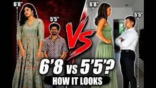 Tall Queens vs Short Kings 👑 | The Height Difference Is Crazy