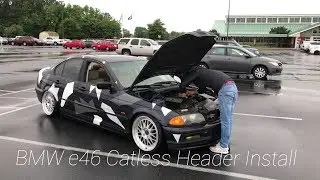 Installing Catless Headers on My BMW E46