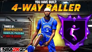 NEW “4-WAY BALLER” IS THE BEST BUILD IN NBA 2K23! *NEW* BEST GAME-BREAKING BUILD!