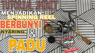 DRAG SPINNING REEL ANDA BUNYI SLOW? LIHAT VIDEO INI! TOTURIAL TUKAR CLICKER SPINNING REEL #fishing