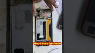 Vivo y12,y15,y17 Display light solution 
