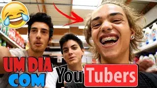 UM DIA COM YOUTUBERS !!