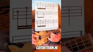 The Good The Bad And The Ugly - Theme Ukelele Tab #ukelelecover #ukelele #enniomorricone #fyp