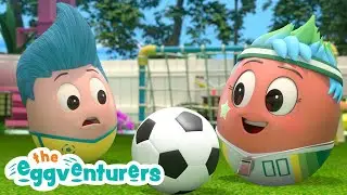Goose’s Soccer Match ⚽️ | The Eggventurers Cartoons for Kids by GoldieBlox