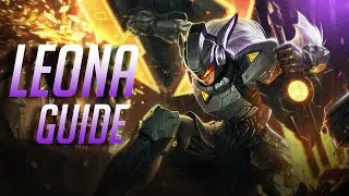 LEONA SEASON 10 SUPPORT GUIDE (LEONA S10 SUPPORT RUNES, BUILD)