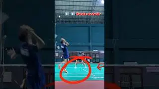 How to foot work #badminton #tinspt