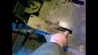 Самодельный Минитрактор 4х4.(устройство педалей часть1.)