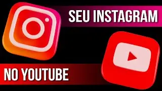 Como colocar o INSTAGRAM no YouTube - Como colocar link do instagram no YouTube