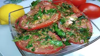 ЗАКУСКА ИЗ ПОМИДОР //ПОМИДОРЫ ПО- КОРЕЙСКИ//НА КУХНЕ У ЦЫГАНОЧКИ