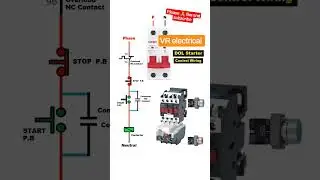 #wiring #starter #electrical #engineering #short #shorts #viral #electricity #iti #subscribe