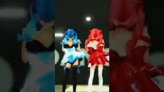 [MMD] Fan dance No.3 Miku Teto 
