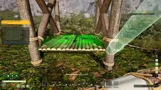 Icarus Beginner Base Building using beams.