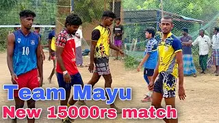 New 15000rs Match | Mayu Full Team Back🔥| Mayiladuthurai vs Thamizhannai,Pattukottai match,Mr Love
