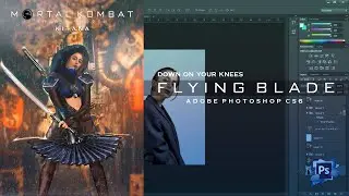 Photobashing - Mortal Kombat Kitana 2021 [ FLYING BLADE ] Down On Your Knees