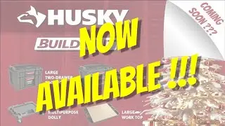 Husky Build Out Drawers RELEASE DATE Announced 🤯🔥🏃‍♂️