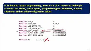 1  Pre Processor directives in 'C'