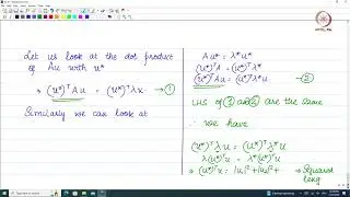 Lec 54 Effect of a real symmetric matrix - Geometric Interpretation